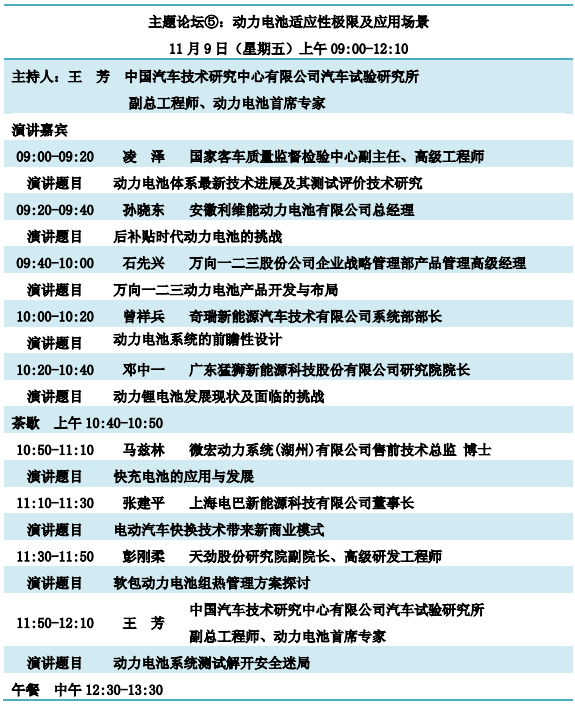 重磅發(fā)布！“鋰想”第三屆動力電池應(yīng)用國際峰會(CBIS2018)詳細(xì)議程速覽